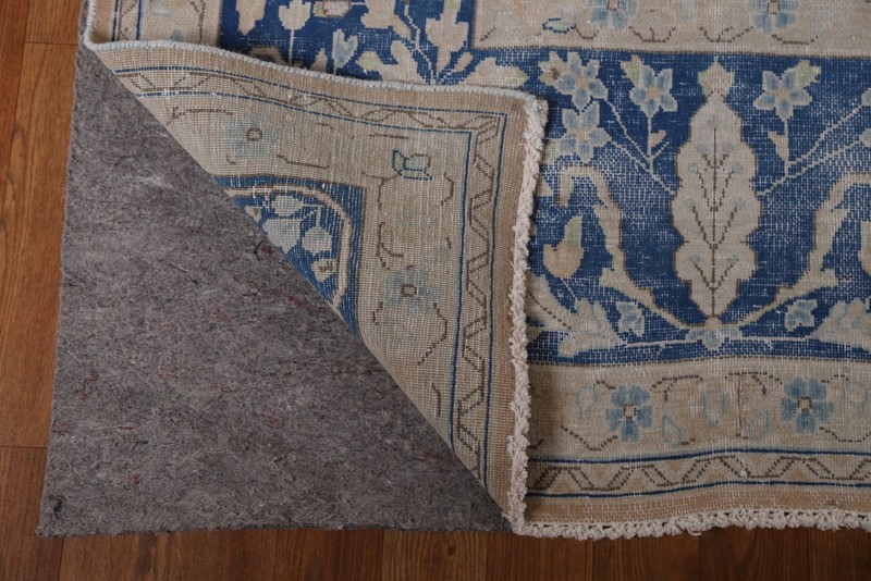 Antique Vegetable Dye Area Rug 10x13 Ft Hand-Knotted Oriental Wool Carpet gallery