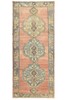 Turkish Hand-woven Wide Runner 5.4x12.6 Vintage Oushak Large Hallway Rug gallery