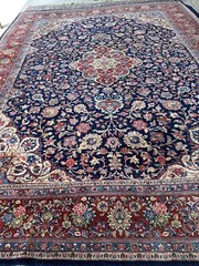 Antique Fine Kaashaan Oriental Persiaan Rug Great Colors Authentic 14’3”x 11’