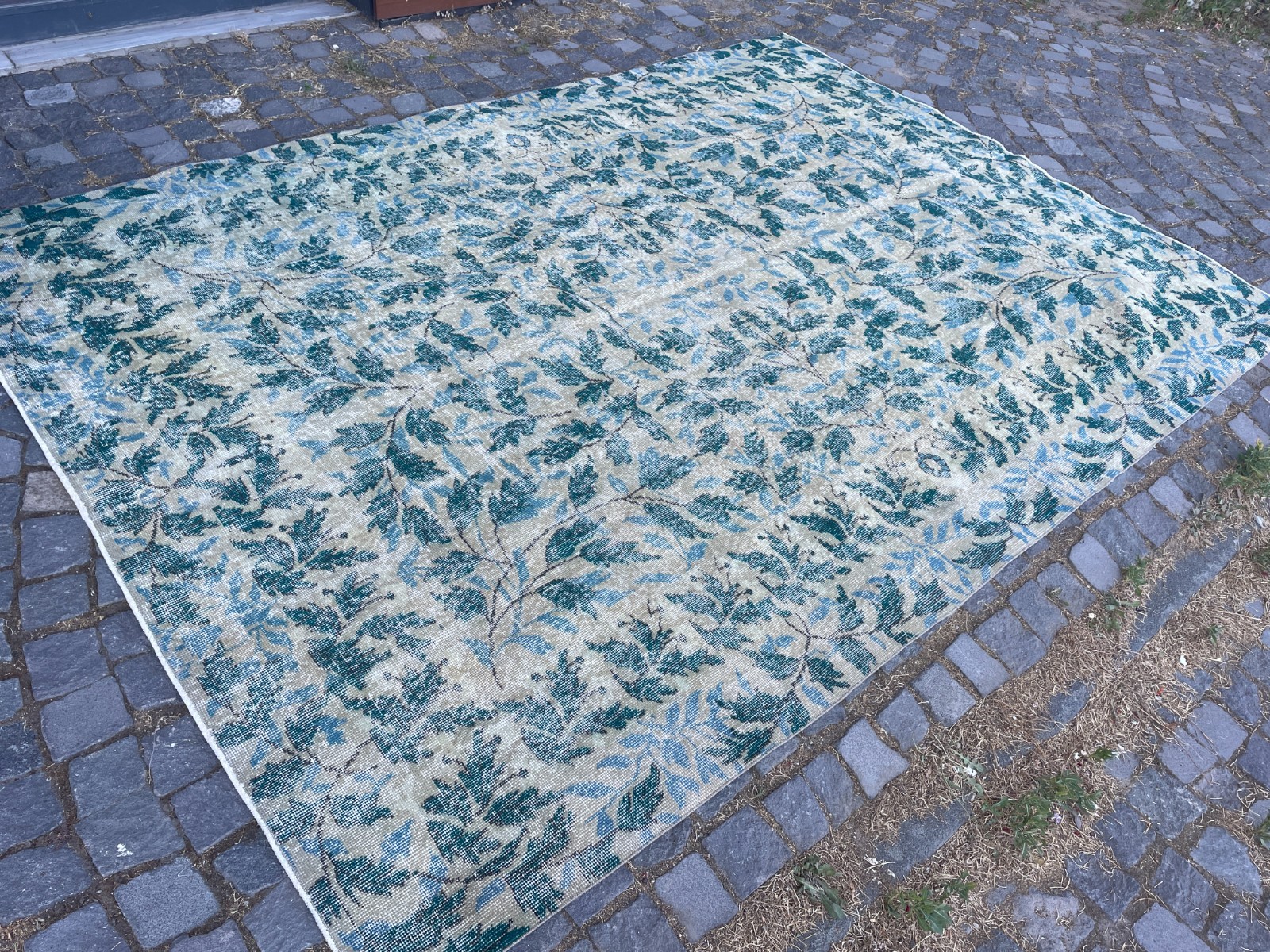Turkish Vintage Rug, Handmade Wool Rug, Bohemian Large Rug, 6,8 x 9,8 ft gallery