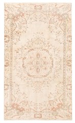 Vintage Traditional Hand-Knotted Area Rug 5’7″ x 9’8″ Oriental Wool Carpet