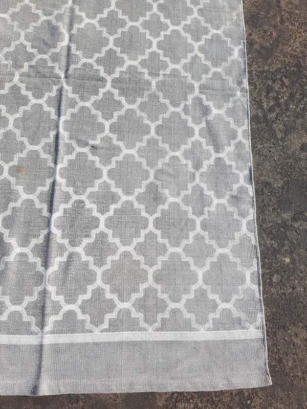 Vintage Printed Traditional Beautiful Moroccan Floor Rug Carpet 198x132 cm gallery