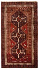 Vintage 3’5″ x 6’1″ Traditional Hand Knotted Vegetable Dye Wool Area Rug