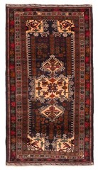 Traditional Vintage Hand-Knotted Oriental Carpet 3’6″ x 6’7″ Wool Area Rug