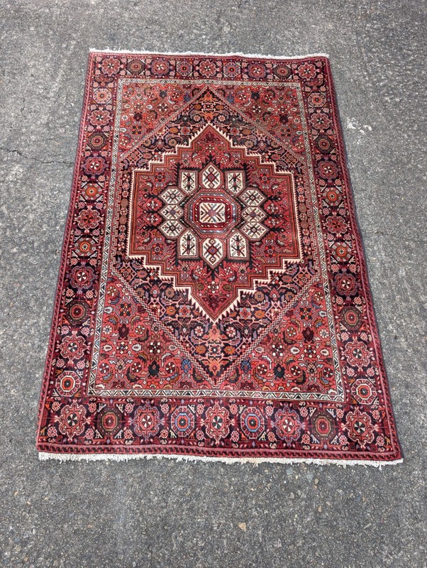 Oriental Carpet Retro Kelim Carpet Bridge Vintage 160 X 100 N16 gallery