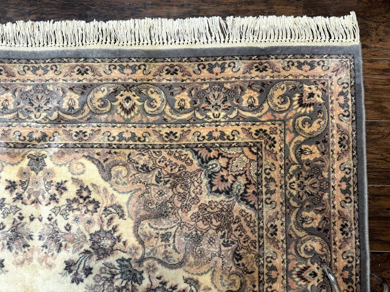 Belgium Power Loomed Wool Rug 6.9 x 9.6, Vintage Oriental Carpet gallery