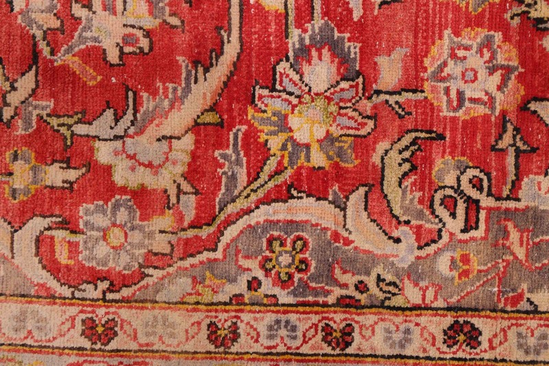 Vintage 8'0" x 12'8" Traditional Hand Knotted Vegetable Dye Wool Area Rug gallery