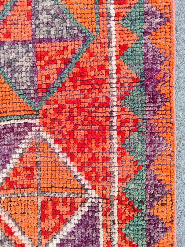 Rare Antique rug 3x11, Turkish runner 3x11 vintage, Heriz rug, Herki rug Kurdish gallery