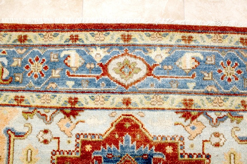8X10 MASTERPIECE MINT HAND KNOTTED VEGETABLE DYE HERIZZ SERAPI WOOL TURKISH RUG gallery