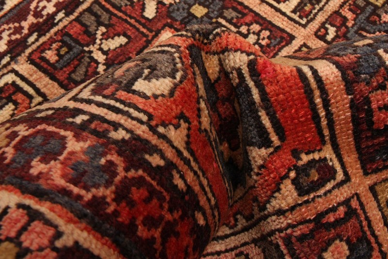 Vintage 3'5" x 5'1" Traditional Hand Knotted Vegetable Dye Wool Area Rug gallery