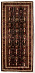 4’4X9’7 ft Handmade Wool Vintage Tribal Style Oriental Rug Home Decor Carpet