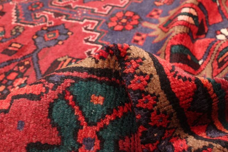 Vintage Hand-Knotted Carpet 4'8" x 7'10" Traditional Oriental Wool Area Rug gallery