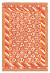 Vintage 5’3″ x 8’0″ Traditional Wool Hand Woven Oriental Area Rug
