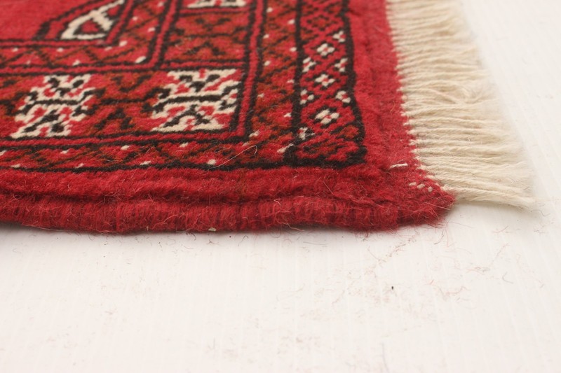 Vintage Traditional Hand-Knotted Area Rug 2'0" x 6'3" Oriental Wool Carpet gallery