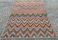 9×12 ft Geometric Turkmen Traditional Handmade Afghan Tribal Large Wool Area Rug