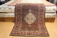 6’2″ X 4’7″ Late 19th Century Handmade Bidjar rug, Tribal authentic Natural Wool