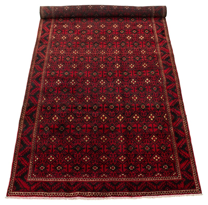 Vintage Hand-Knotted Carpet 5'6" x 13'3" Traditional Oriental Wool Area Rug gallery