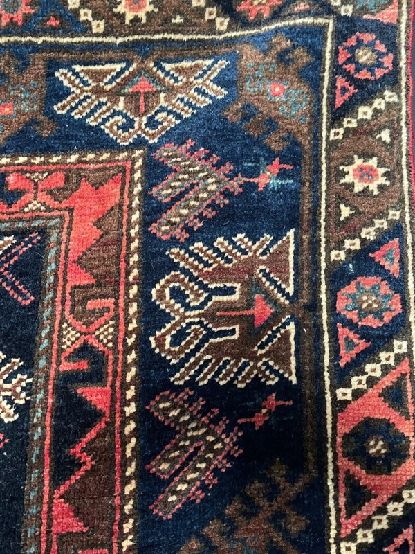 Vintage Oriental Small Area Rug c.1950’s gallery