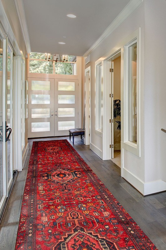 2'7" x 9'6" Vintage Hand-knotted Runner Rug Traditional Oriental Wool Carpet gallery