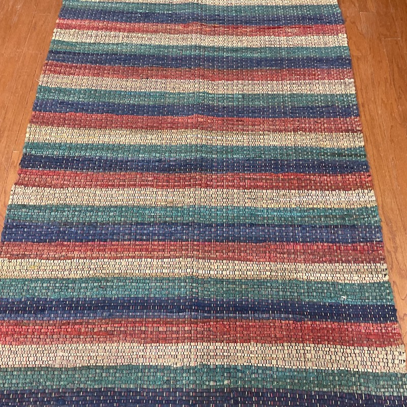 Indo Hand-woven Mimana Kilim 100% Wool Area Rug gallery