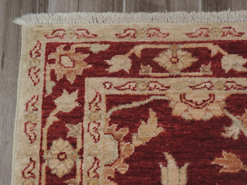 5x4ft. Handmade Afghan Chobi Wool Rug gallery