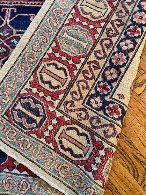A Pakistani Kilim Rug 4'8" x 8' excellent condition gallery