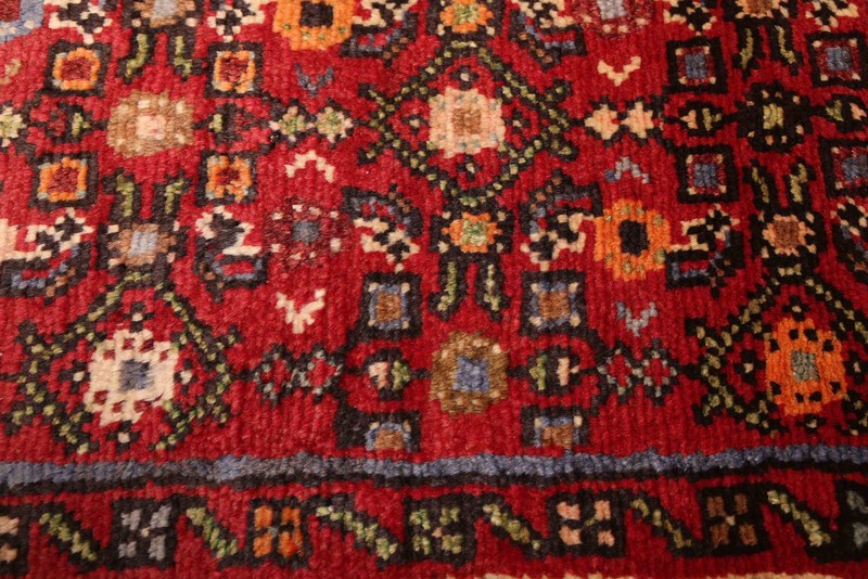 2'9" x 12'10" Vintage Hand-knotted Runner Rug Traditional Oriental Wool Carpet gallery