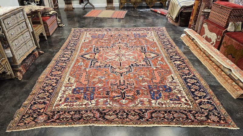 Antique Heriz Circa 1920 gallery
