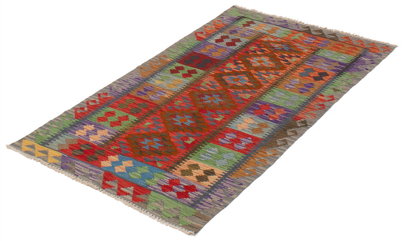 Vintage Hand Woven Area Rug 2'7" x 5'10" Traditional Wool Oriental Carpet gallery