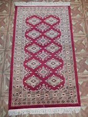 Sarooq Handmade Small Rug 3×4 Warmth Diamond-Shaped Rug B-78029