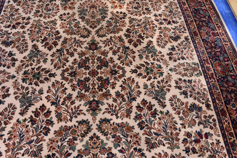 Karastan Rug original Collection 700/760 Ivory Sarouk 8.8x10.6 Super Nice KIS1 gallery