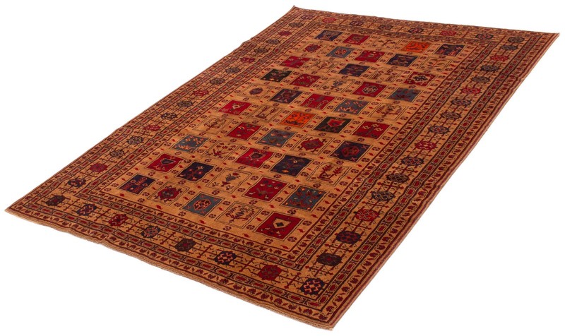 Vintage Traditional Hand-Knotted Area Rug 6'8" x 9'5" Oriental Wool Carpet gallery