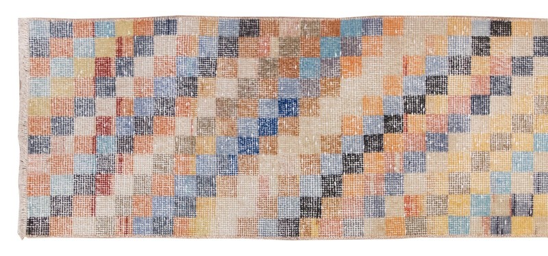 1'9 X 6'10 feet Runner Rug,Turkish Runner,Vintage Runner,Oushak Rug,Floor Rug gallery