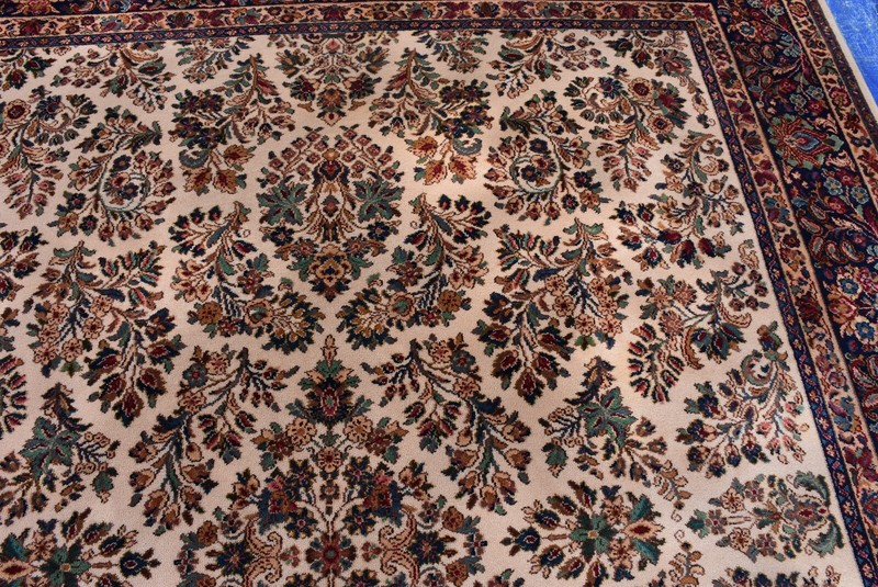 Karastan Rug original Collection 700/760 Ivory Sarouk 8.8x10.6 Super Nice KIS1 gallery