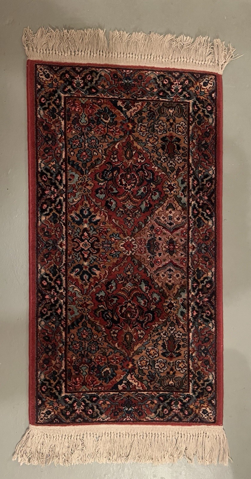Karastan Rug 2x4 Multicolor Panel Kirman #717, Original 700 Series Rug gallery