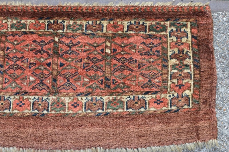 WONDERFUL SCARSE SMALL TUKOMAN YOMUT BAGFACE ***WWS*** ...tekke saler ersari tur gallery
