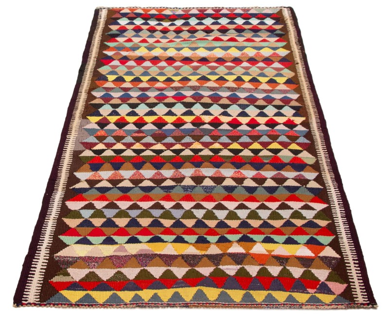 Vintage 4'11" x 9'8" Traditional Wool Hand Woven Oriental Area Rug gallery