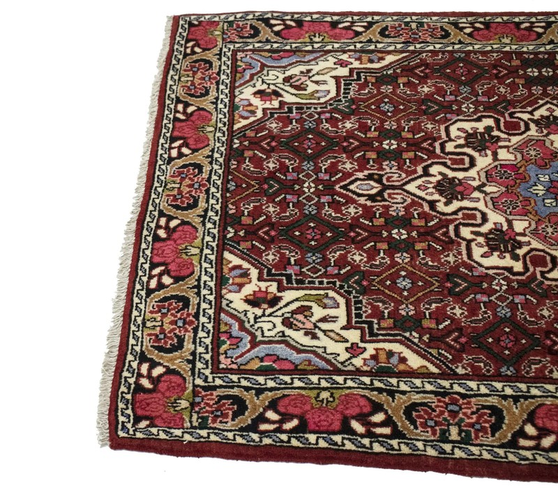 3X5 ft Hand-Knotted Vintage-Style Wool Oriental Rug Floral Design Decor Carpet gallery