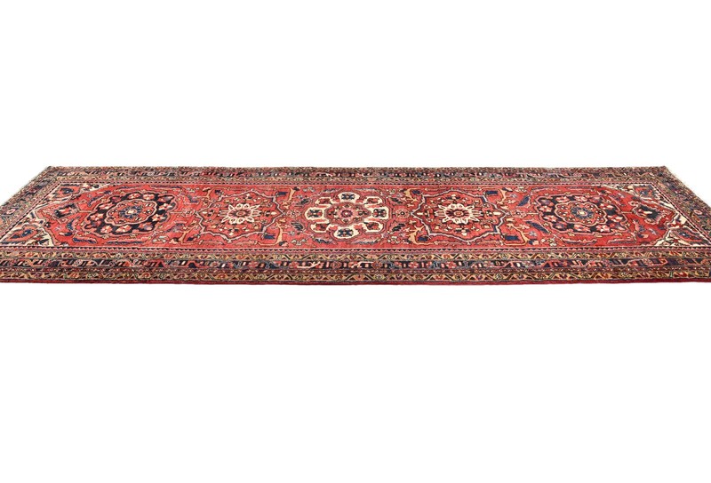 3'6X11'9 Oriental Runner Rug Floral Geometric Farmhouse Carpet gallery