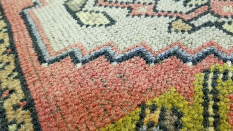Vintage Turkish Tribal Rug 1'9" x 3’ gallery
