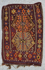 ONLY ONE Chuval Rug, Rare finds, Antique decor, Nomad rug, Old decor rug kilim