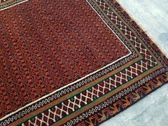 136×91 cm NICE Afghan Vintage Baloch Prayer Rug Best Dukhtar-e-qazi Baloch Rug