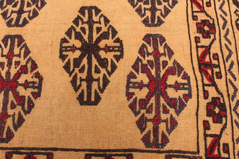 Vintage 4'2" x 6'8" Traditional Wool Hand Woven Oriental Area Rug gallery