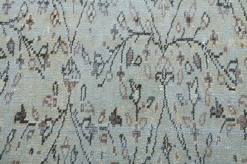 Oushak Runner Rugs Turkish Hand-Knotted Hallway Carpet Vintage Rug 2x8 ft 469 gallery