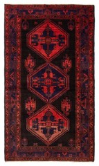 Traditional Vintage Hand-Knotted Area Rug 4’6″ x 7’9″ Oriental Wool Carpet