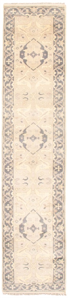 2'6" x 12'4" Vintage Hand-knotted Runner Rug Traditional Oriental Wool Carpet