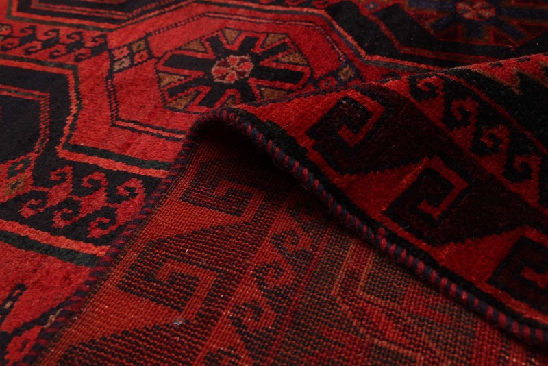 Vintage Hand-Knotted Area Rug 4'7" x 6'3" Traditional Oriental Wool Carpet gallery