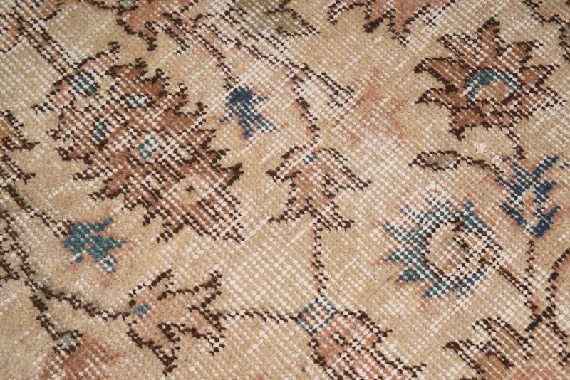 Turkish Vintage Runner Rug 2x9 Handmade Muted Organic Carpet Wool Runner,509 gallery