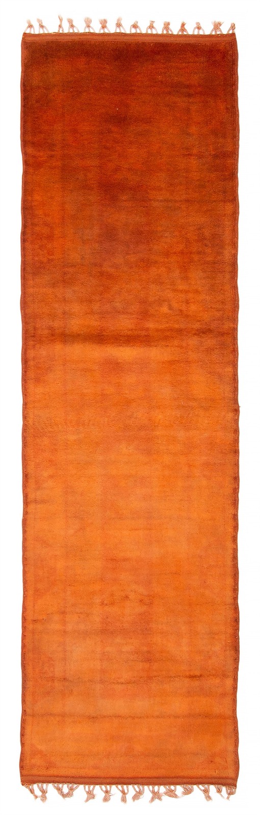 2'7" x 8'11" Vintage Hand-knotted Runner Rug Traditional Oriental Wool Carpet gallery