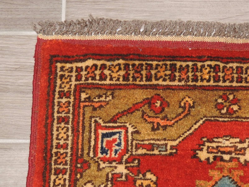 2x3ft. Handknotted Kargai Wool Rug gallery